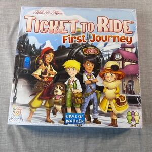 Days of Wonder Ticket to Ride First Journey Europe Board Game New Sealed 720027